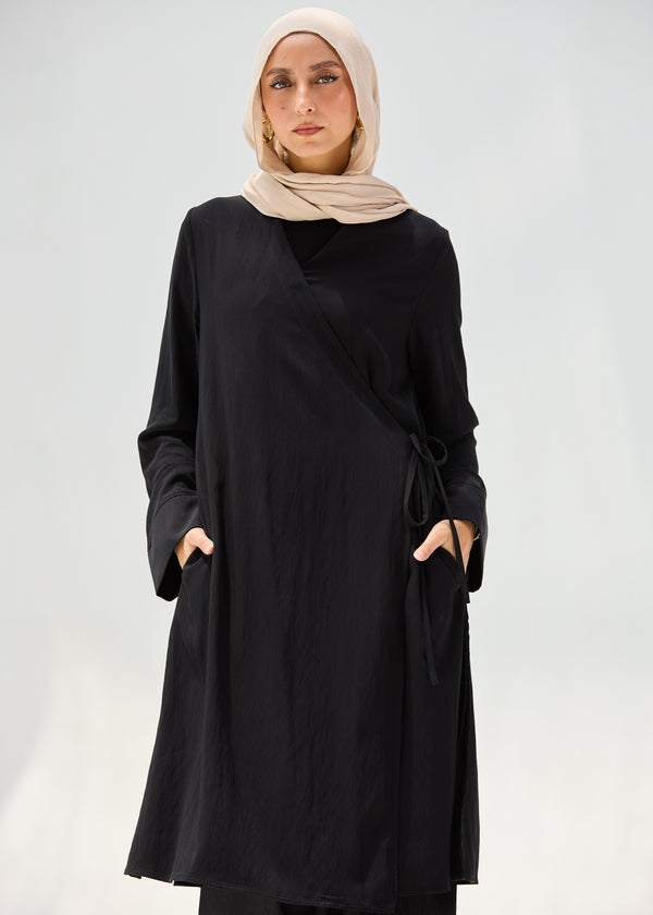 long wrapped shirt