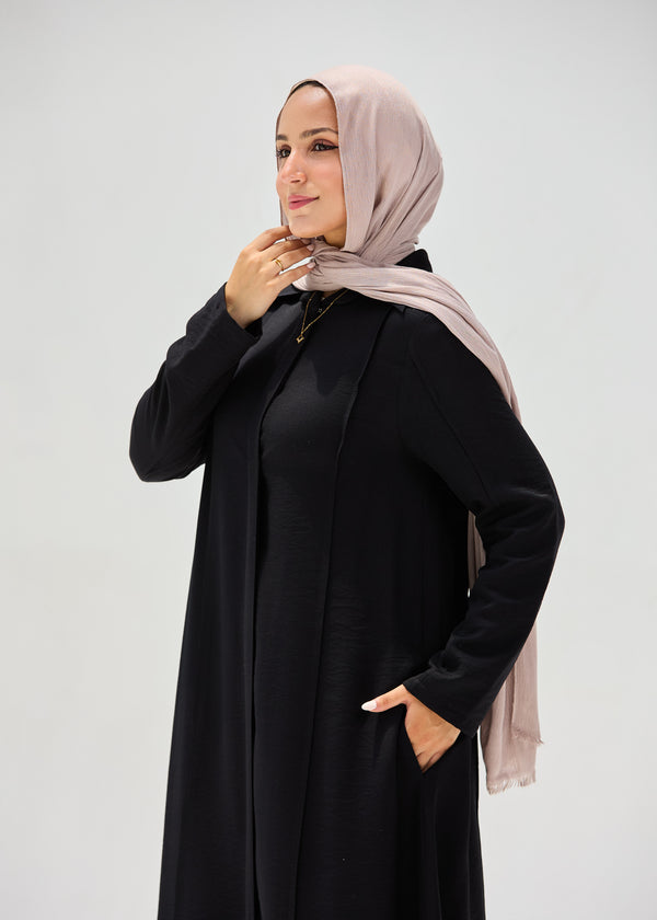 wide abaya shirt