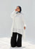 Washed White-Mist Silky Blouse