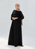 practical abaya with snaps
