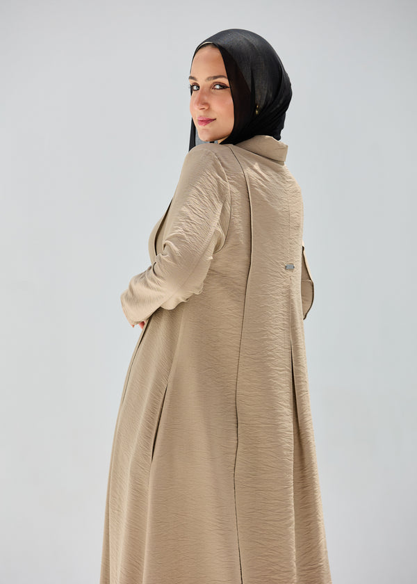 wide abaya shirt