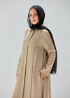 wide abaya shirt