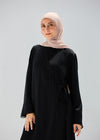 lace wrap abaya