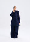 Softline Wrap Top Navy