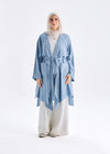Flowy caridgan with belt and wide pockets