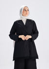 Softline Wrap Top Black