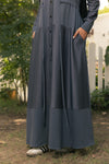 practical abaya with snaps