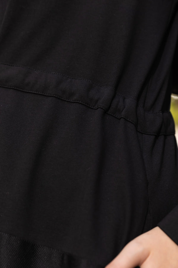 practical abaya with snaps