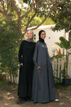 practical abaya with snaps