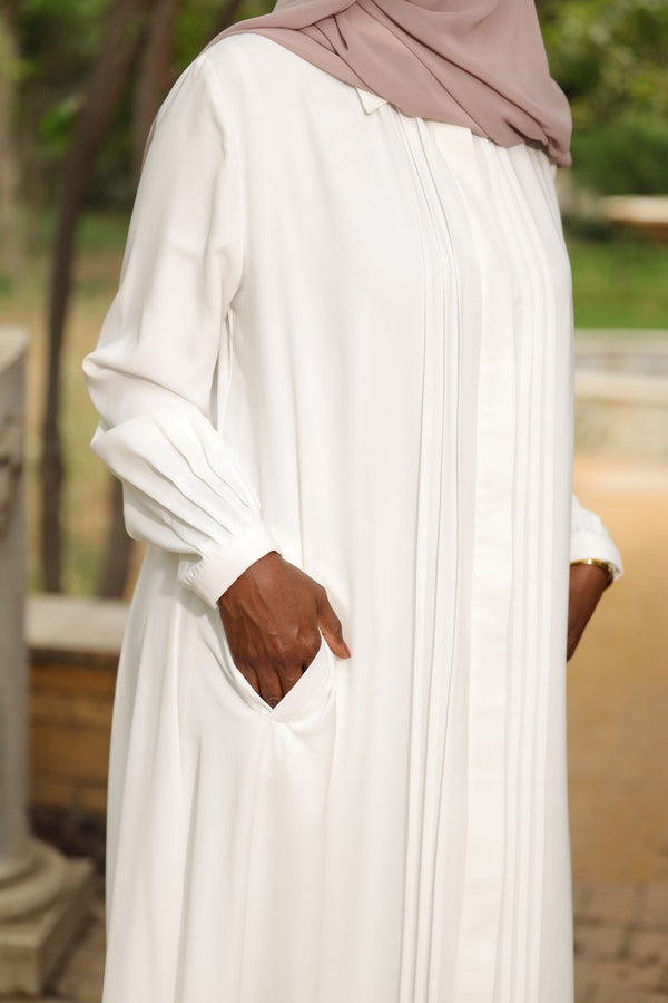 front buttons shirt abaya