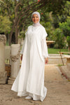 Set of 2 Open Abaya with emblishments &amp; basic long sleeve abaya