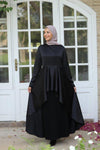 Satin Top and Maxi Skirt Soirée Set