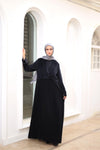 Velvet warm abaya