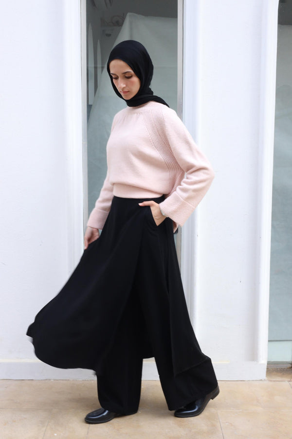 Wide Skirted Trousers