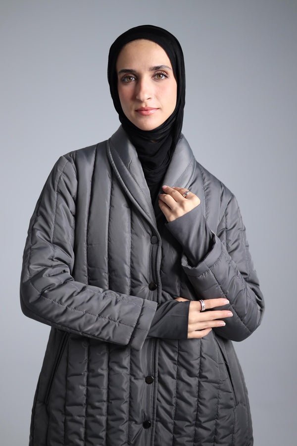 Quilted Long jacket