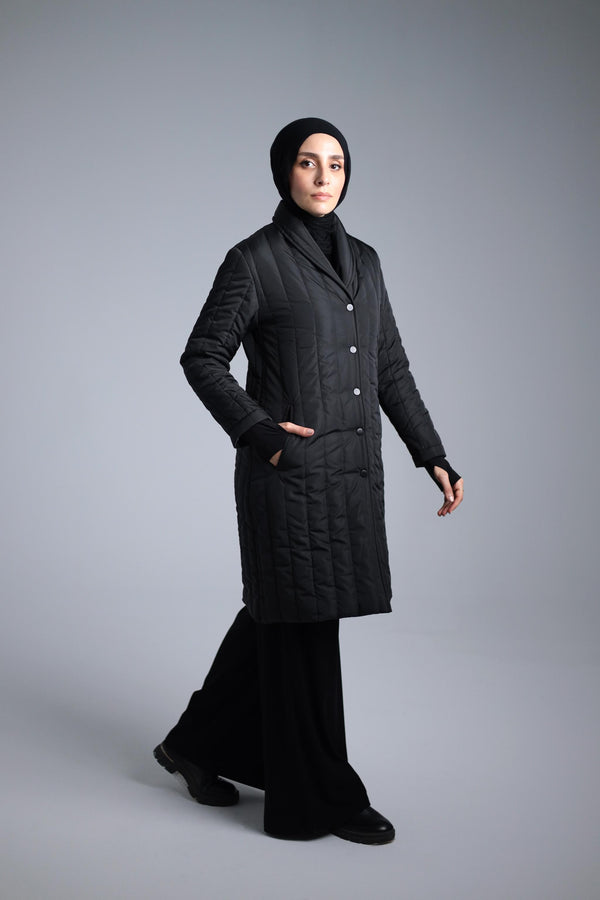 Quilted Long jacket