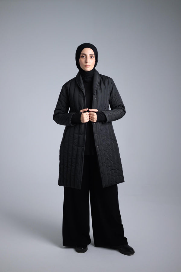 Quilted Long jacket