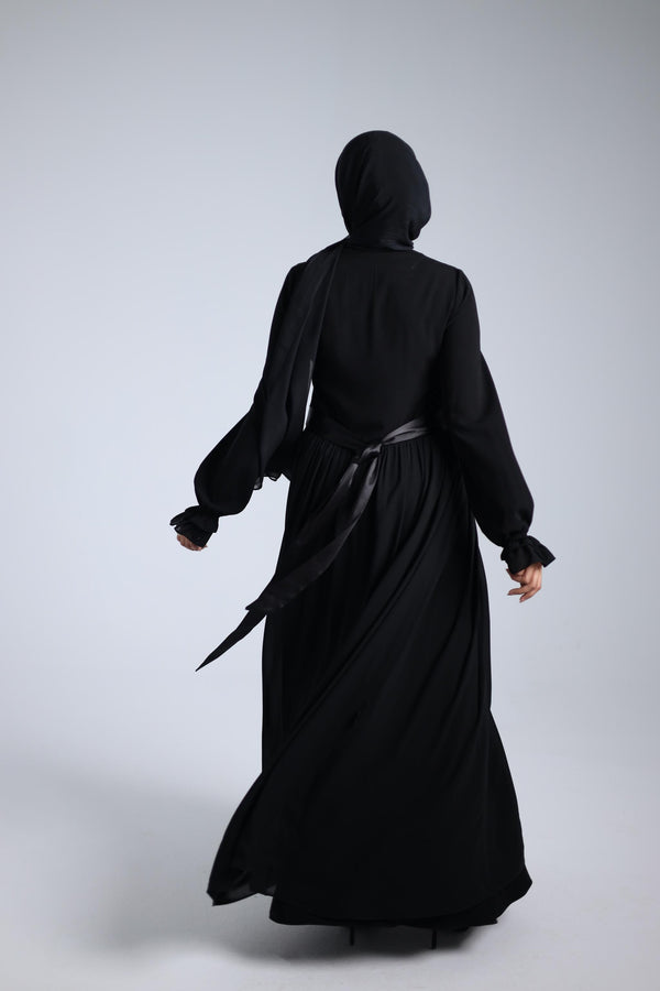 Abaya chiffon dress