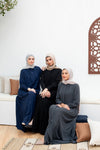 front buttons shirt abaya