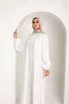 Shimmer Textured Open Abaya