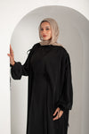 Gathered flowy Abaya