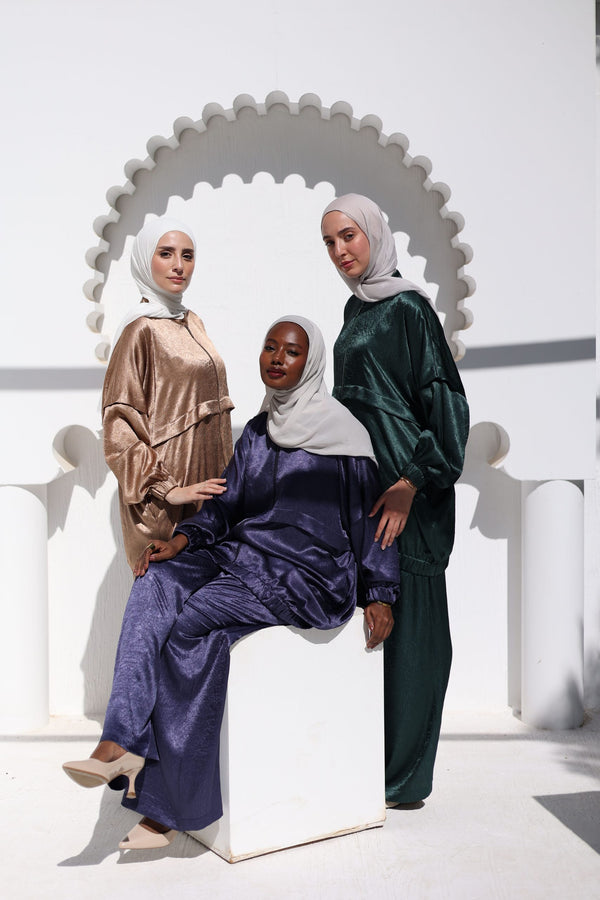 Premium Textured set of pants and flowy long top