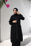 Cardigan with Oxyde or Silver Zipper