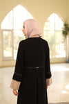 dual fabric abaya shirtcafe