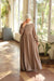Flowing textured wide dress cafe