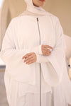 Ivory noir sleeves