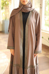 TheMaxi Kaftan with trim cafe