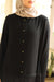Dual-Textured Long Vest