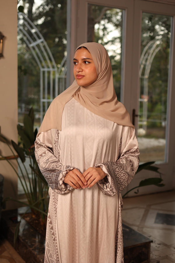 geo-islamic prayer dress