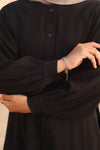 Black pleatedshirt