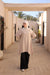 Beige pleatedshirt