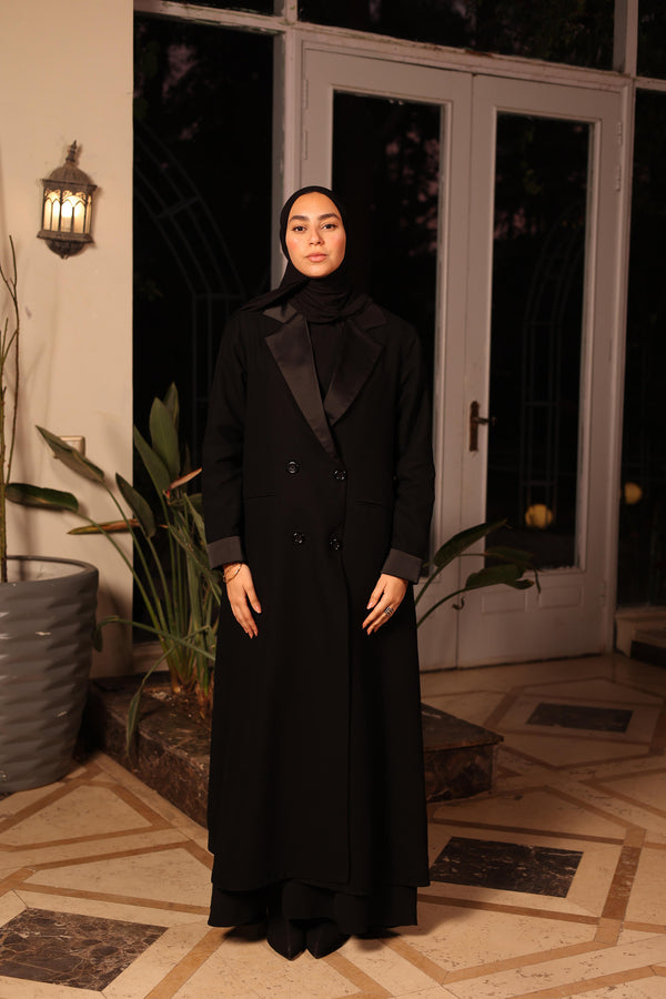 Blazer open abaya