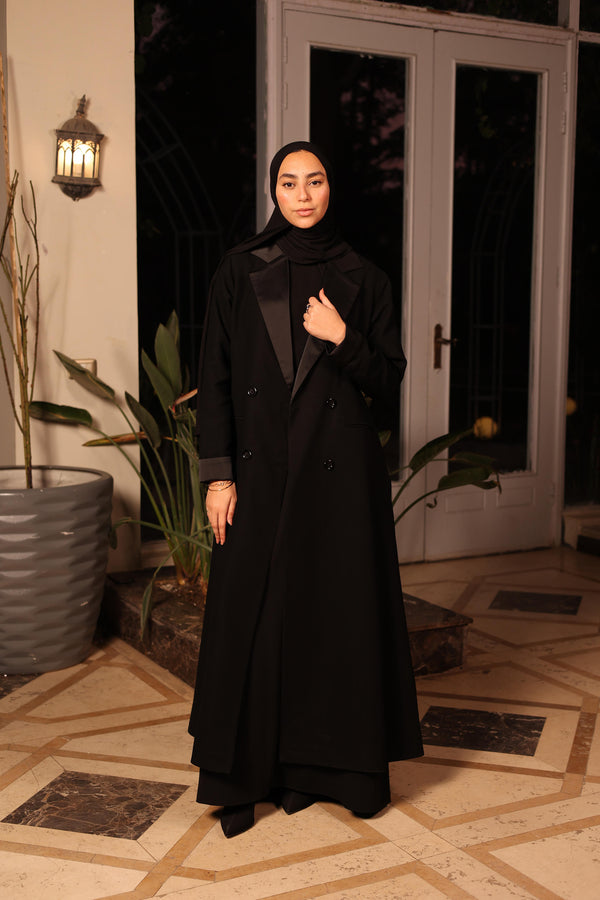 Blazer open abaya