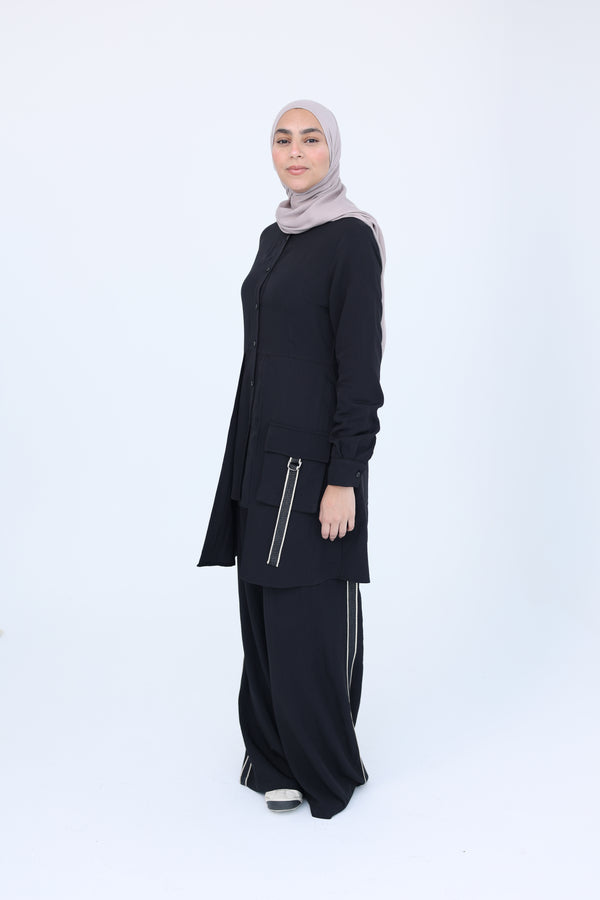 Soft-Touch Cargo Set black