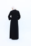 flowy abaya dress