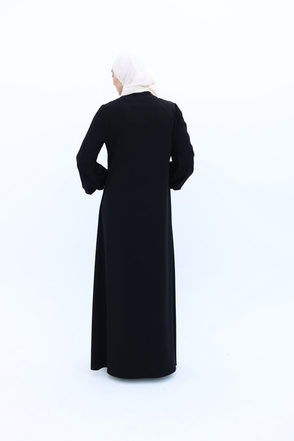 flowy abaya dress