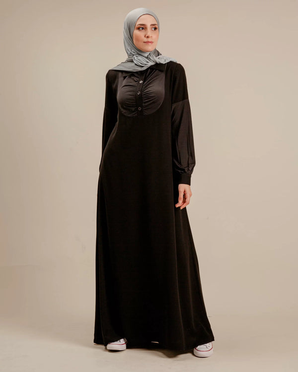 Chemise Abaya with Lycra Sleeves