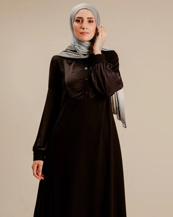 Chemise Abaya with Lycra Sleeves