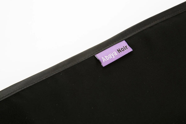 Chiffon Scarf with satin detail