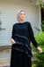 Diagonal Layers Abaya