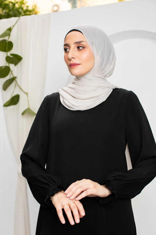 New Basic silk Abaya