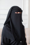Niqab Khaliji 2 layers