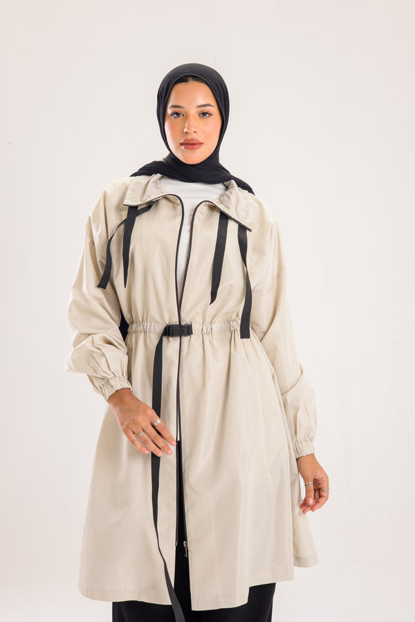 Waterproof material jacket