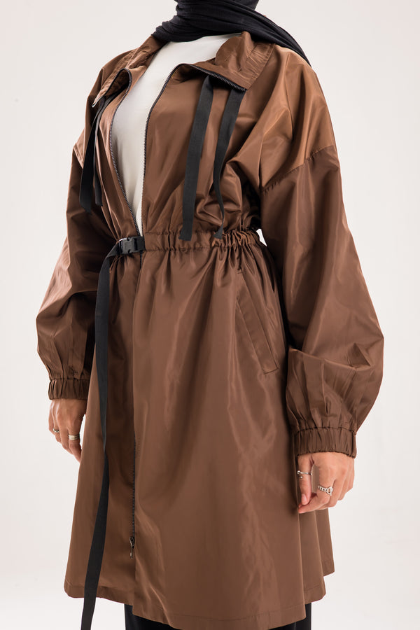 Waterproof material jacket