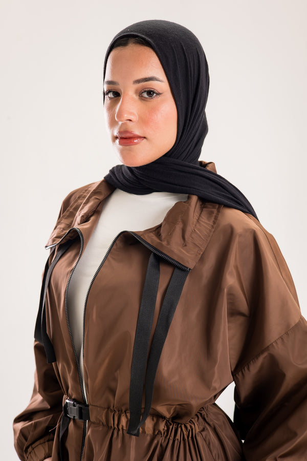 Waterproof material jacket