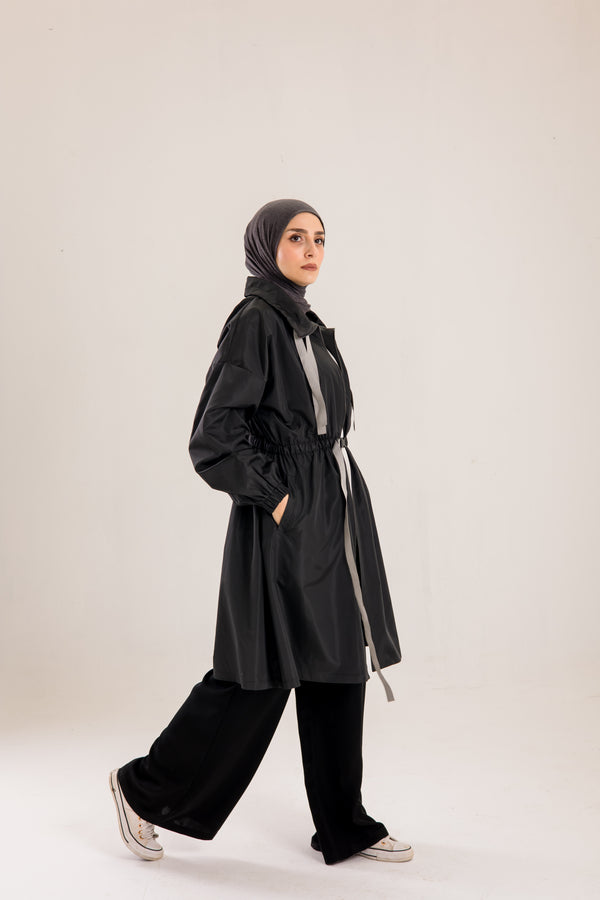 Waterproof material jacket